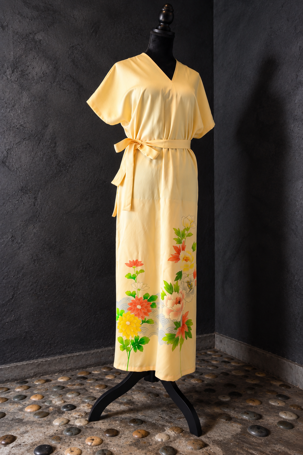 Vintage Kimono Long Dress  KD006