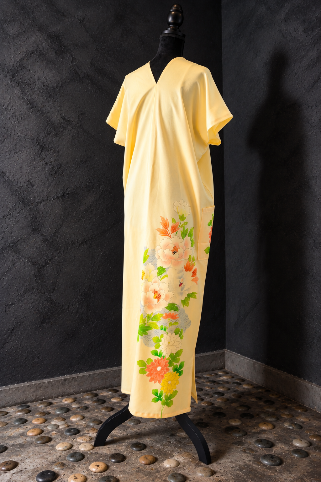 Vintage Kimono Long Dress  KD006