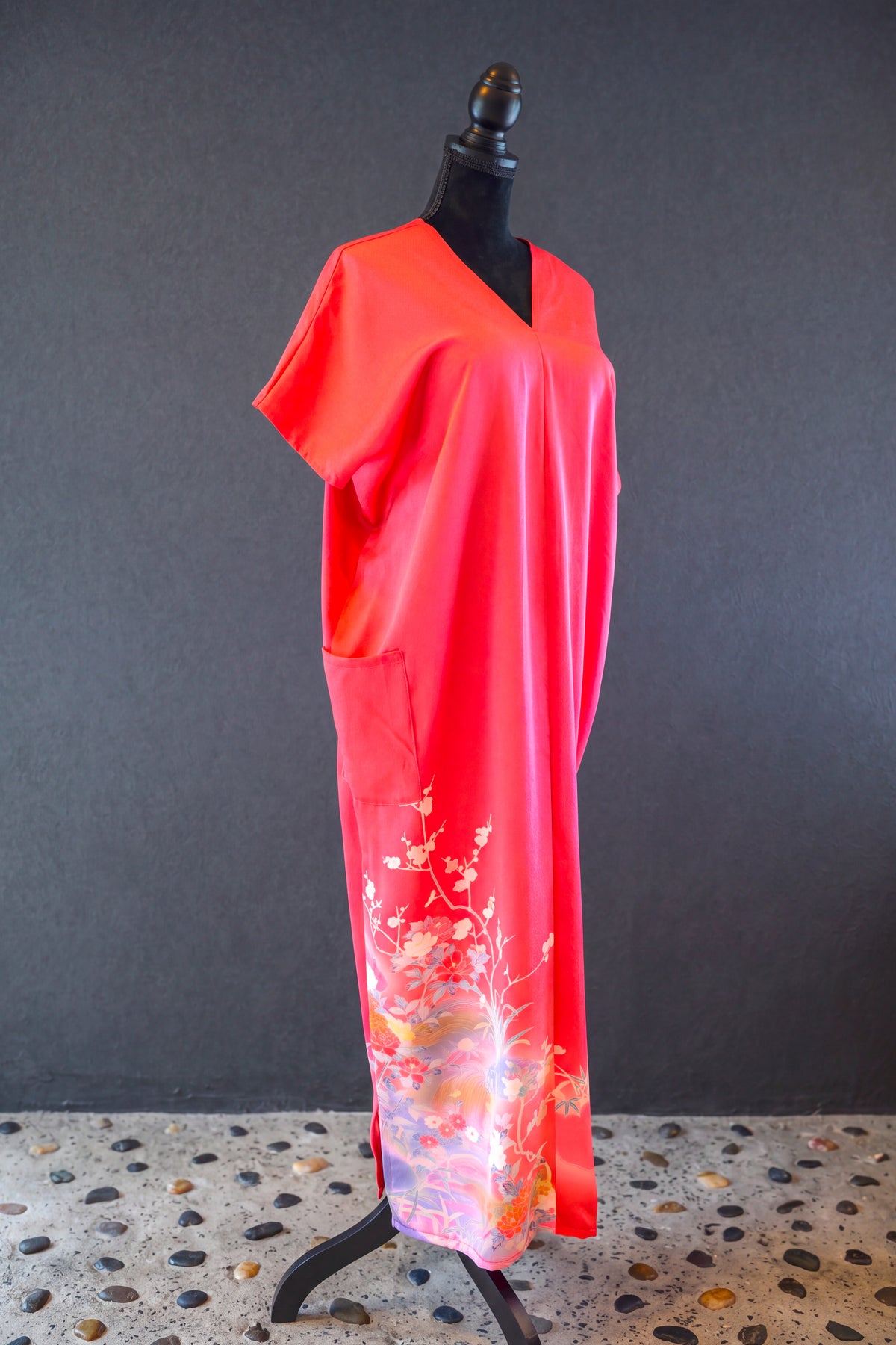 Vintage Kimono Long Dress  KD005