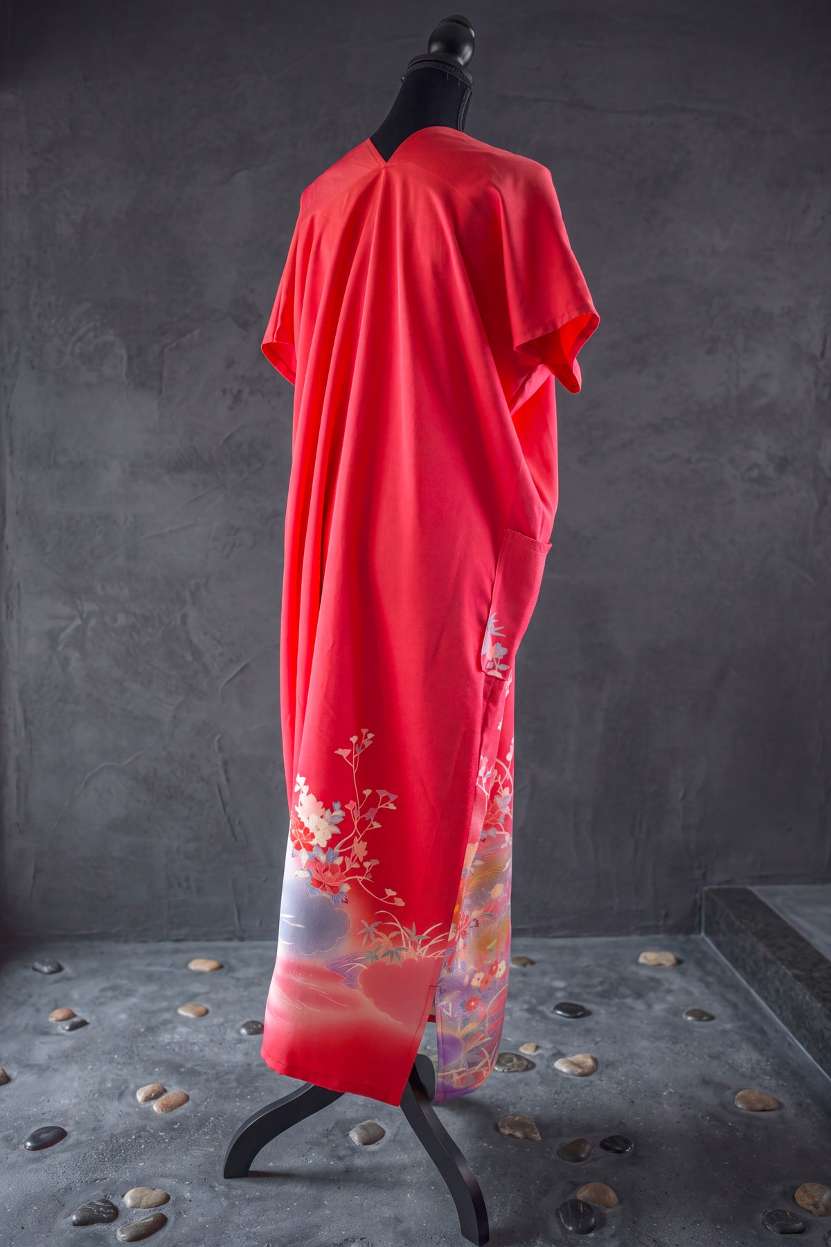 Vintage Kimono Long Dress  KD005