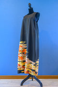 Vintage Kimono Long Dress KD001