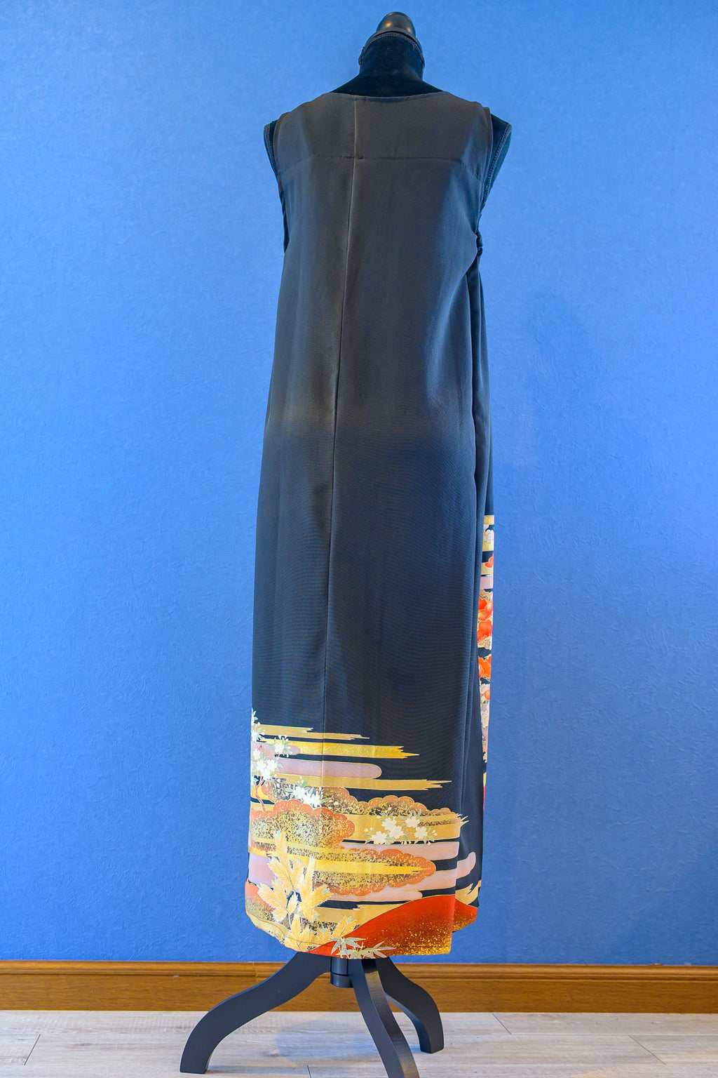 Vintage Kimono Long Dress KD001