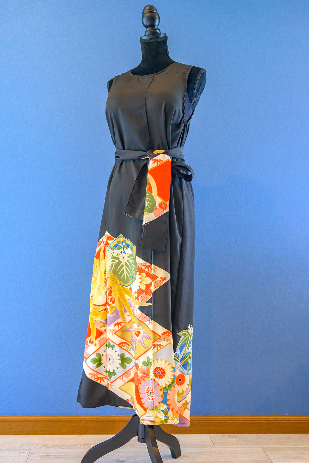 Vintage Kimono Long Dress  KD002