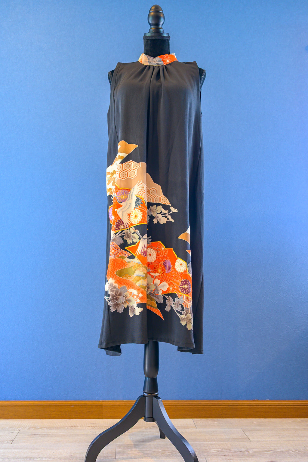 Vintage Kimono Midi Dress  KD004