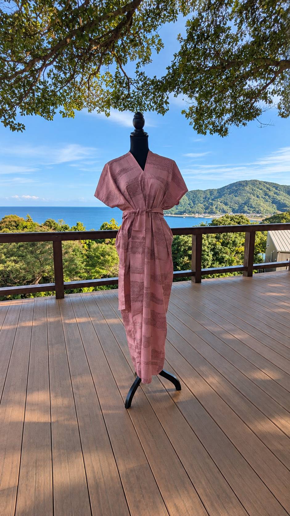 Vintage Kimono Long Dress KD009