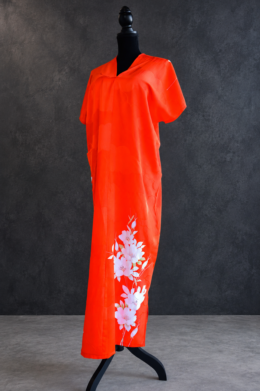 Vintage Kimono Long Dress KD010