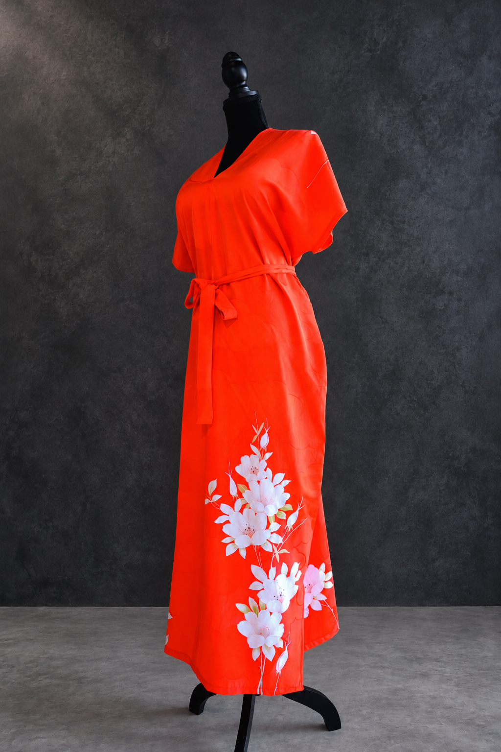 Vintage Kimono Long Dress KD010