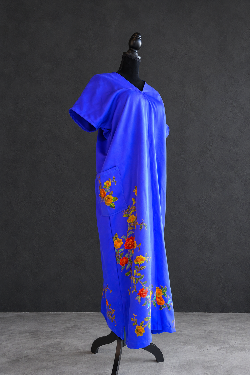 Vintage Kimono Long Dress KD011