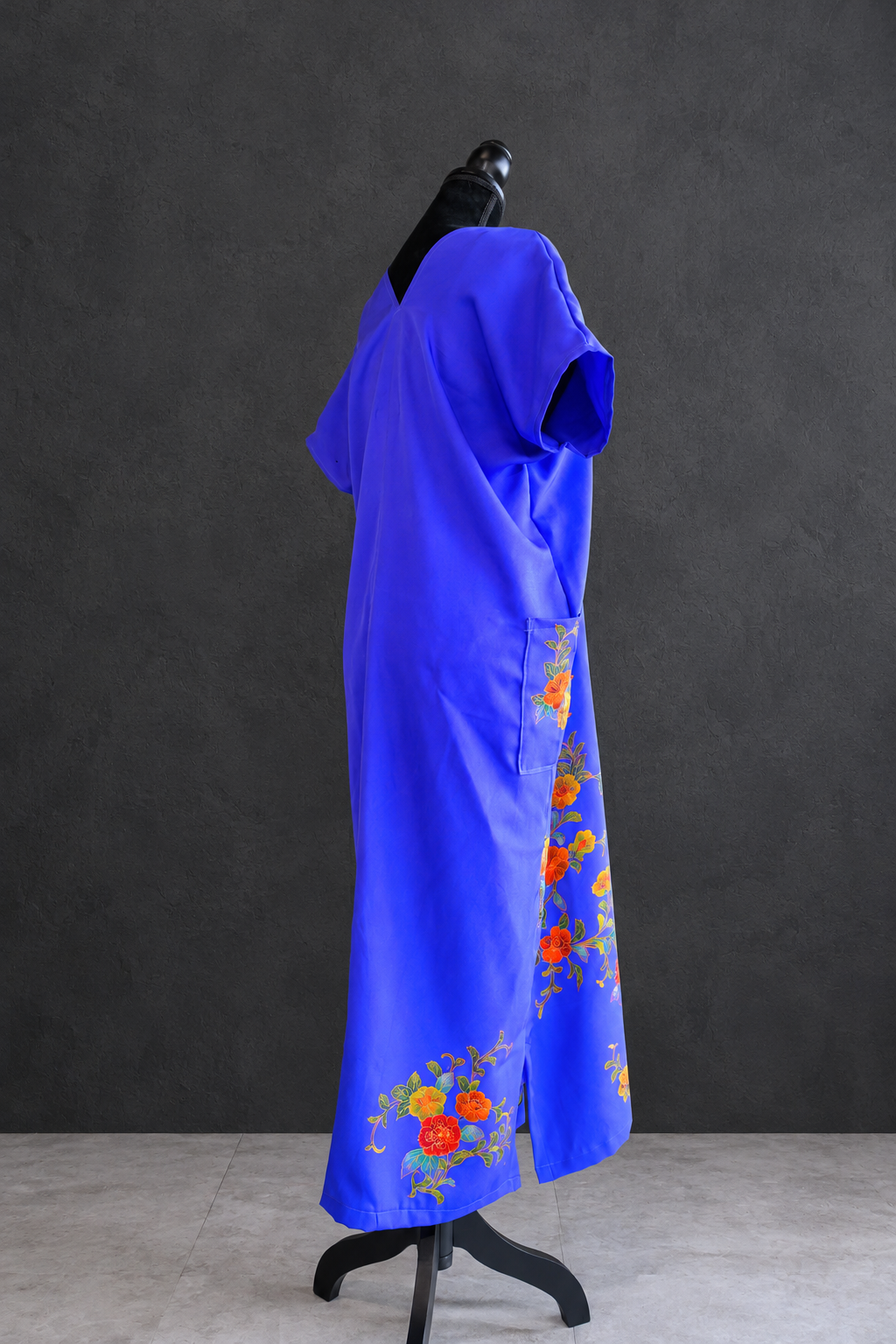 Vintage Kimono Long Dress KD011