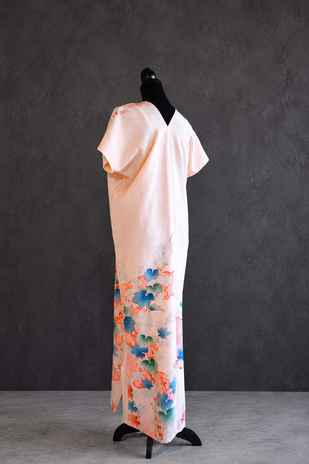 Vintage Kimono Long Dress KD012