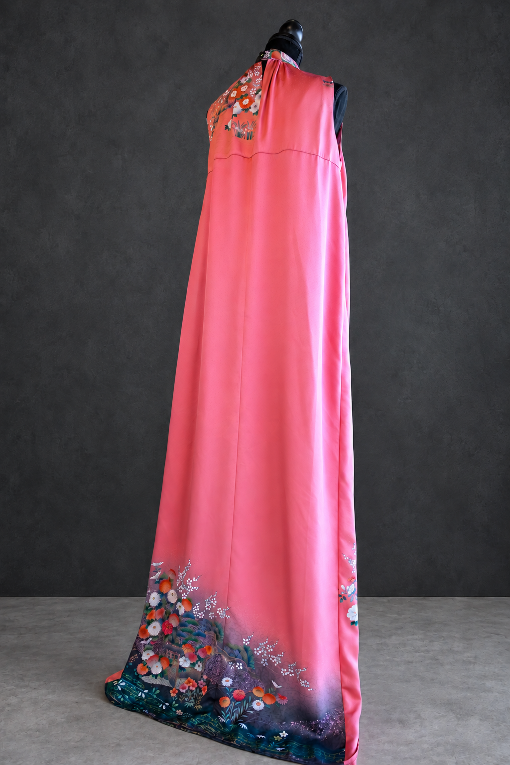 Vintage Kimono Long Dress KD013