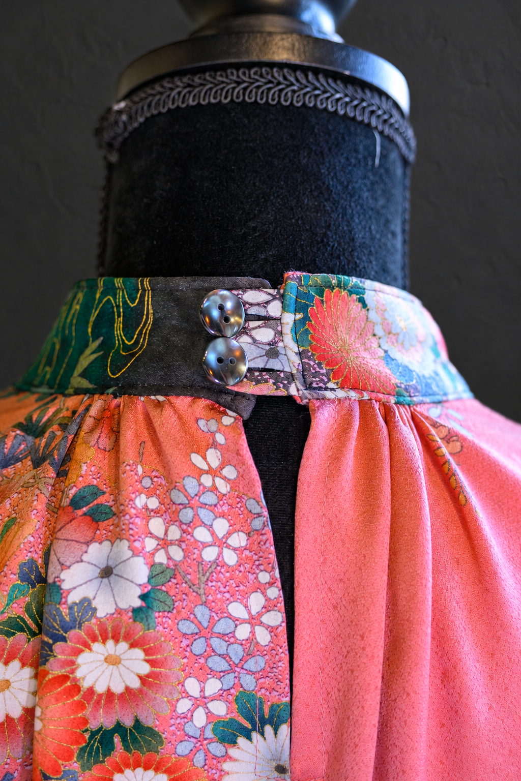 Vintage Kimono Long Dress KD013